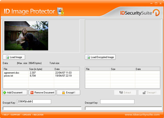 ID Image Protector screen shot