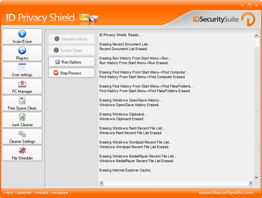ID Privacy Shield screen shot
